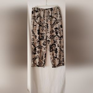 Erin London Capri Pants, MP, Brown